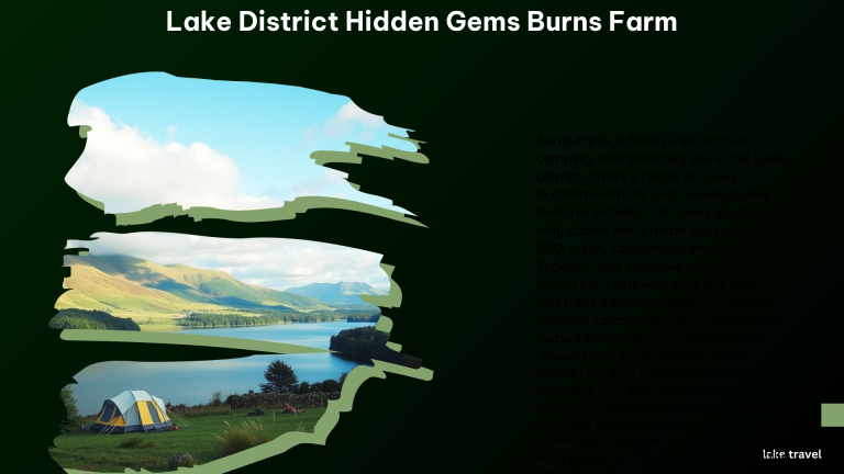 Lake District Hidden Gems Burns Farm