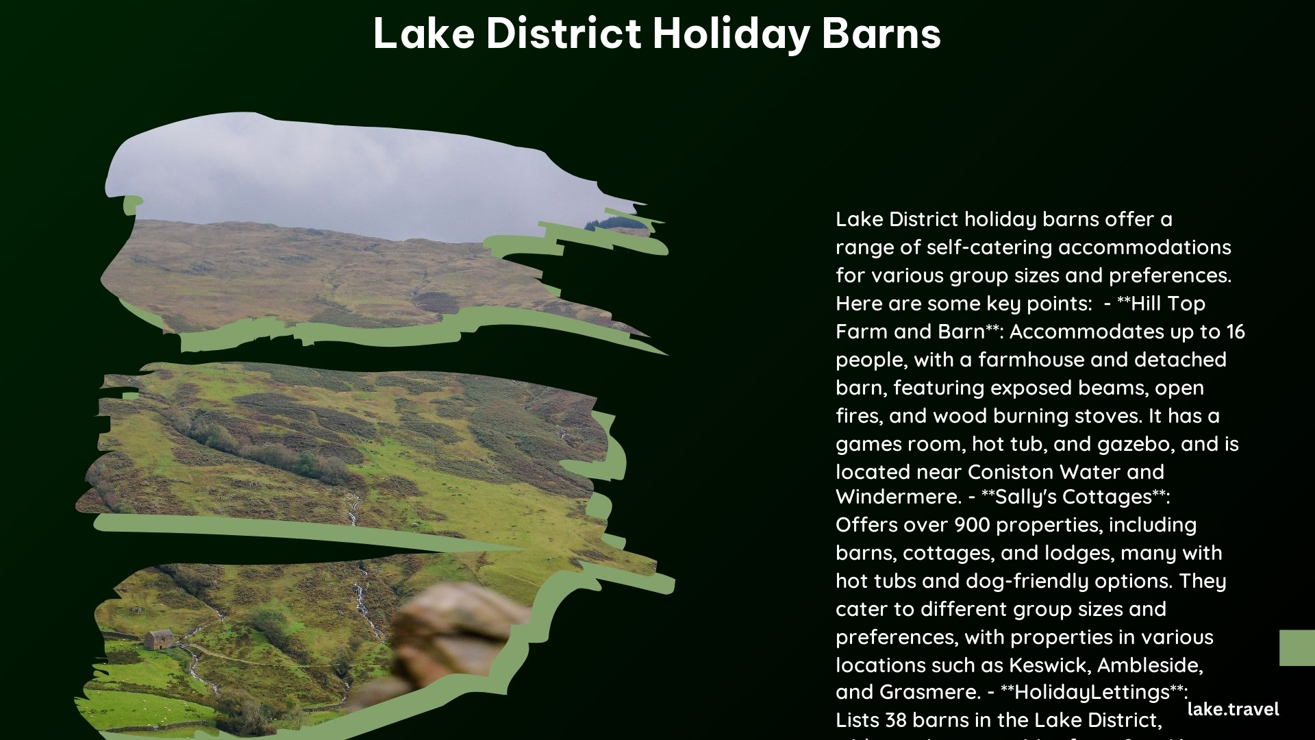 Lake District Holiday Barns