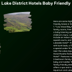 Lake District Hotels Baby Friendly