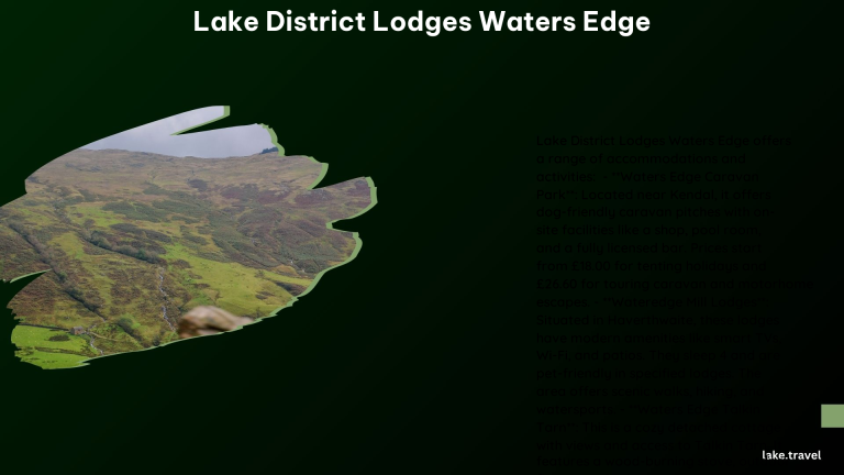 Lake District Lodges Waters Edge