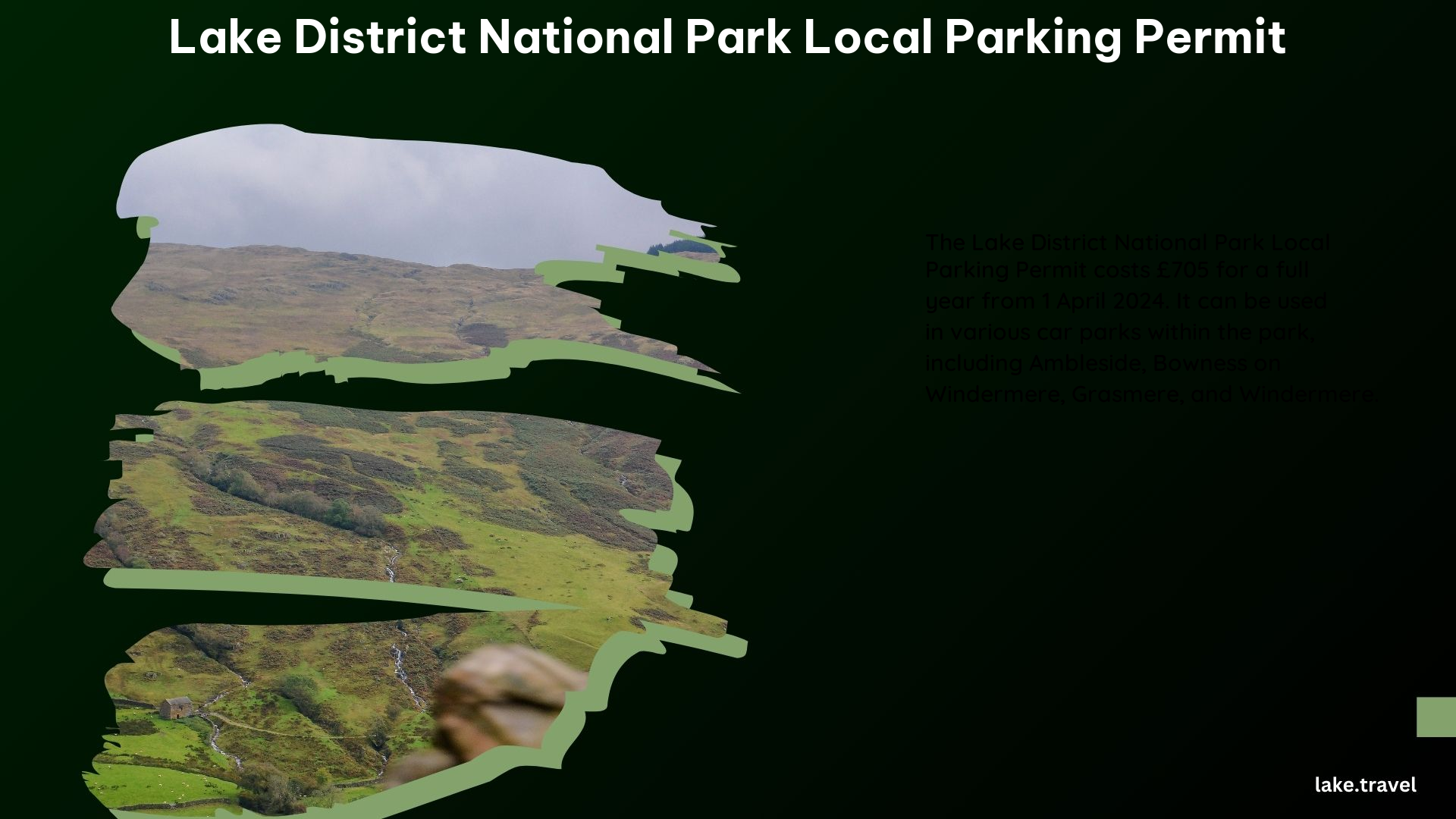 Lake District National Park Local Parking Permit