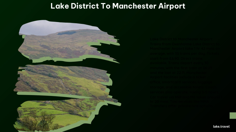 Lake District to Manchester Airport