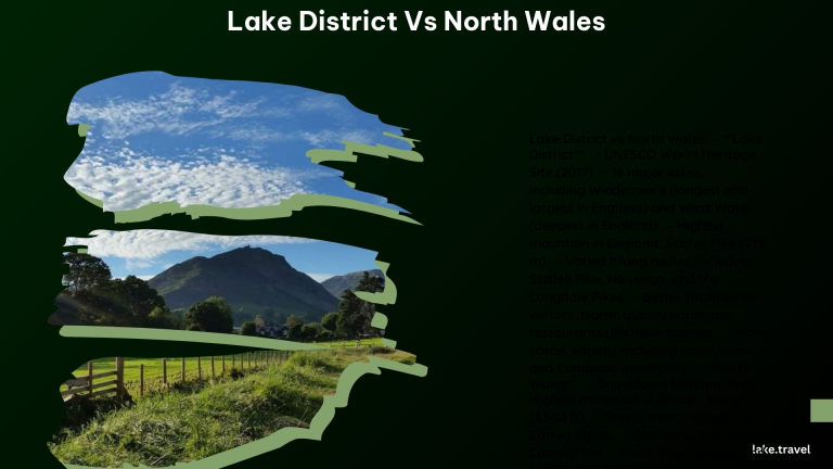 Lake District vs North Wales