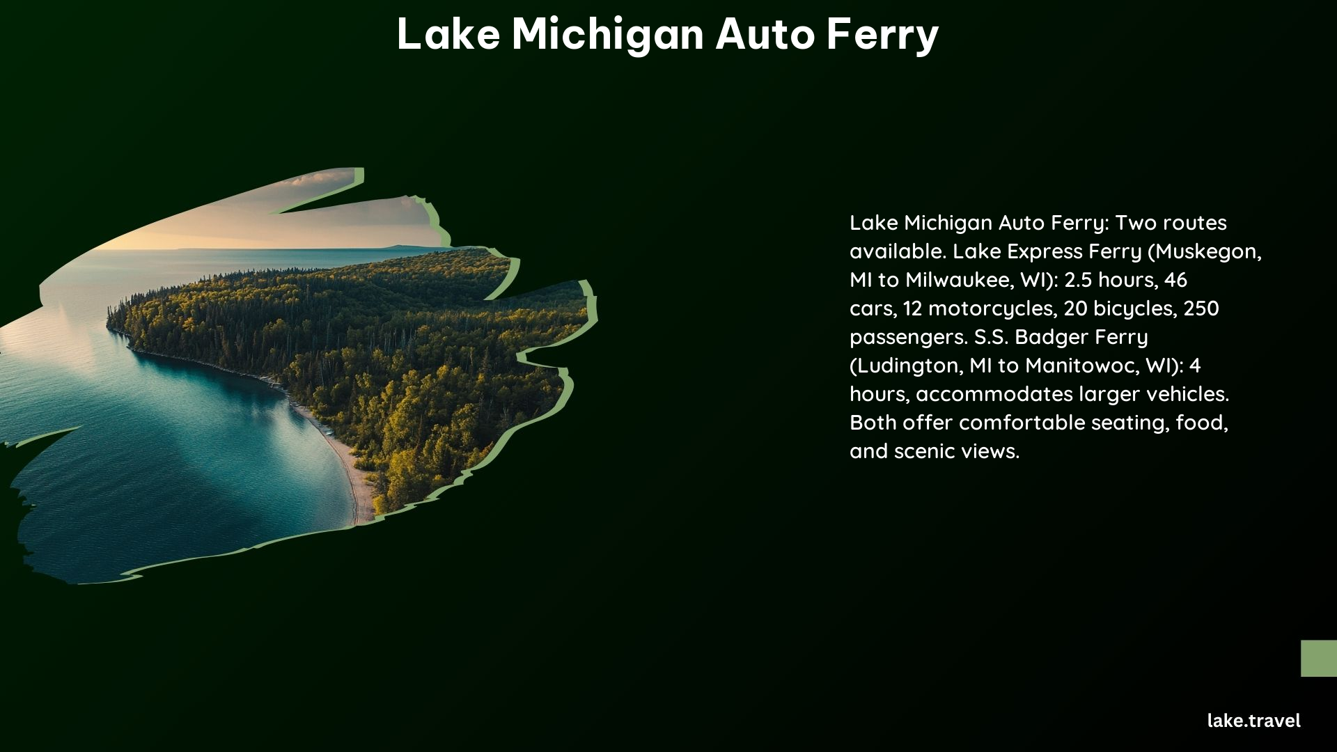 Lake Michigan Auto Ferry