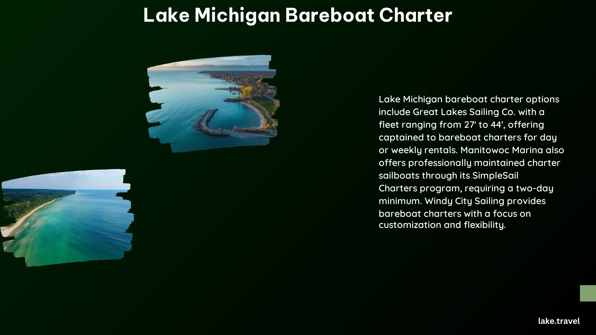 Lake Michigan Bareboat Charter