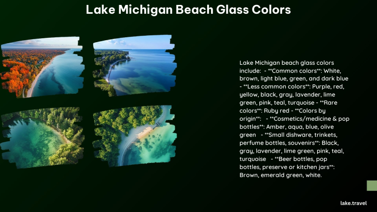 Lake Michigan Beach Glass Colors