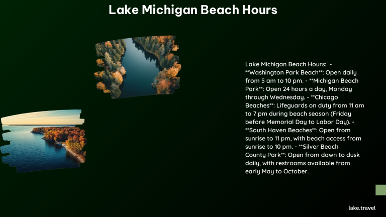 Lake Michigan Beach Hours