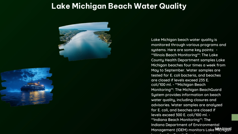 Lake Michigan Beach Water Quality