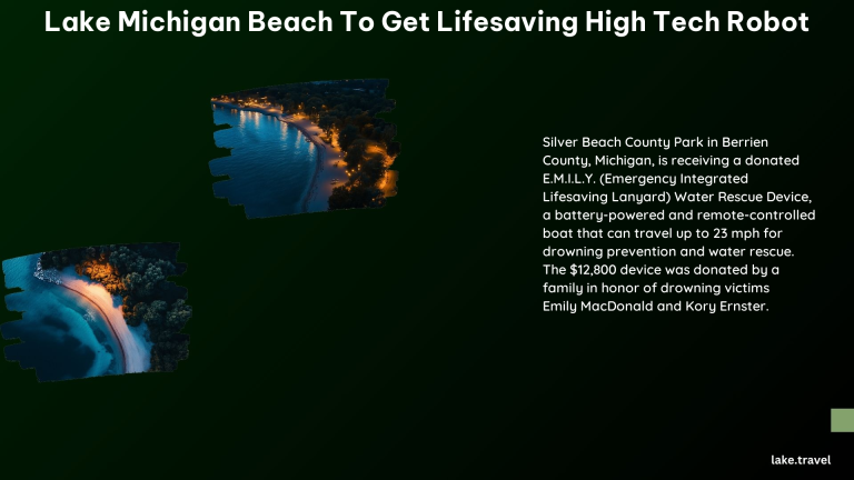 Lake Michigan Beach to Get Lifesaving High Tech Robot