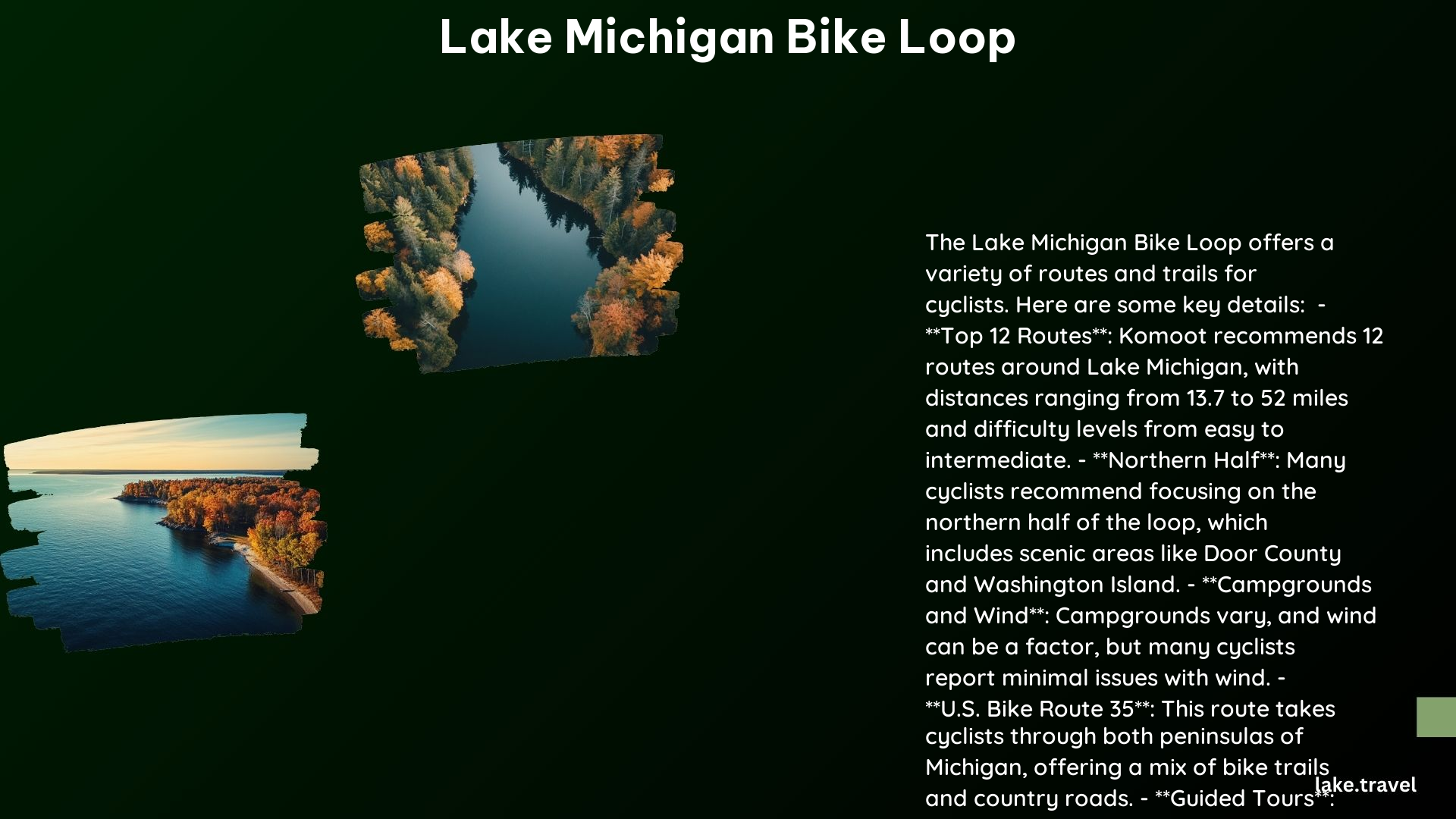 Lake Michigan Bike Loop