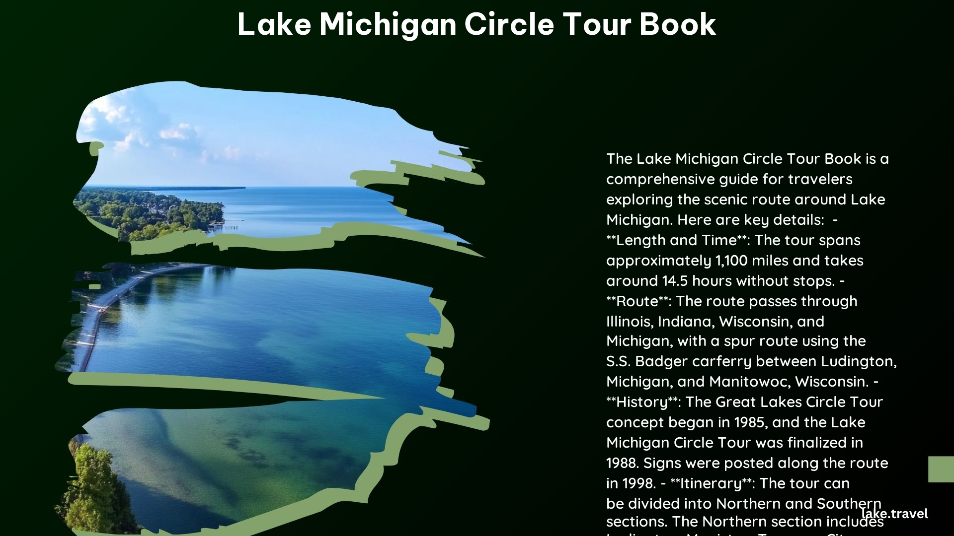 Lake Michigan Circle Tour Book