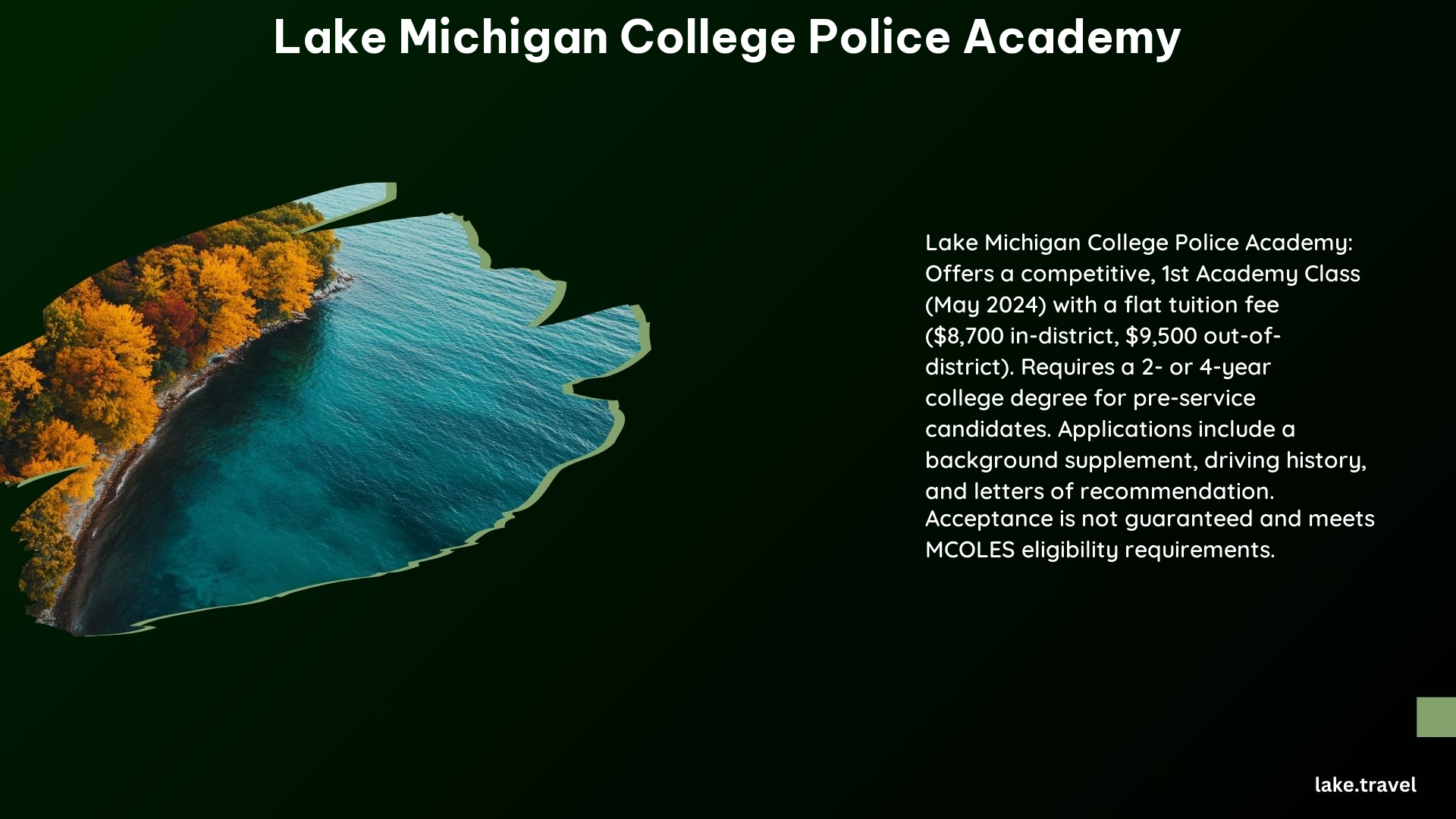 Lake Michigan College Police Academy