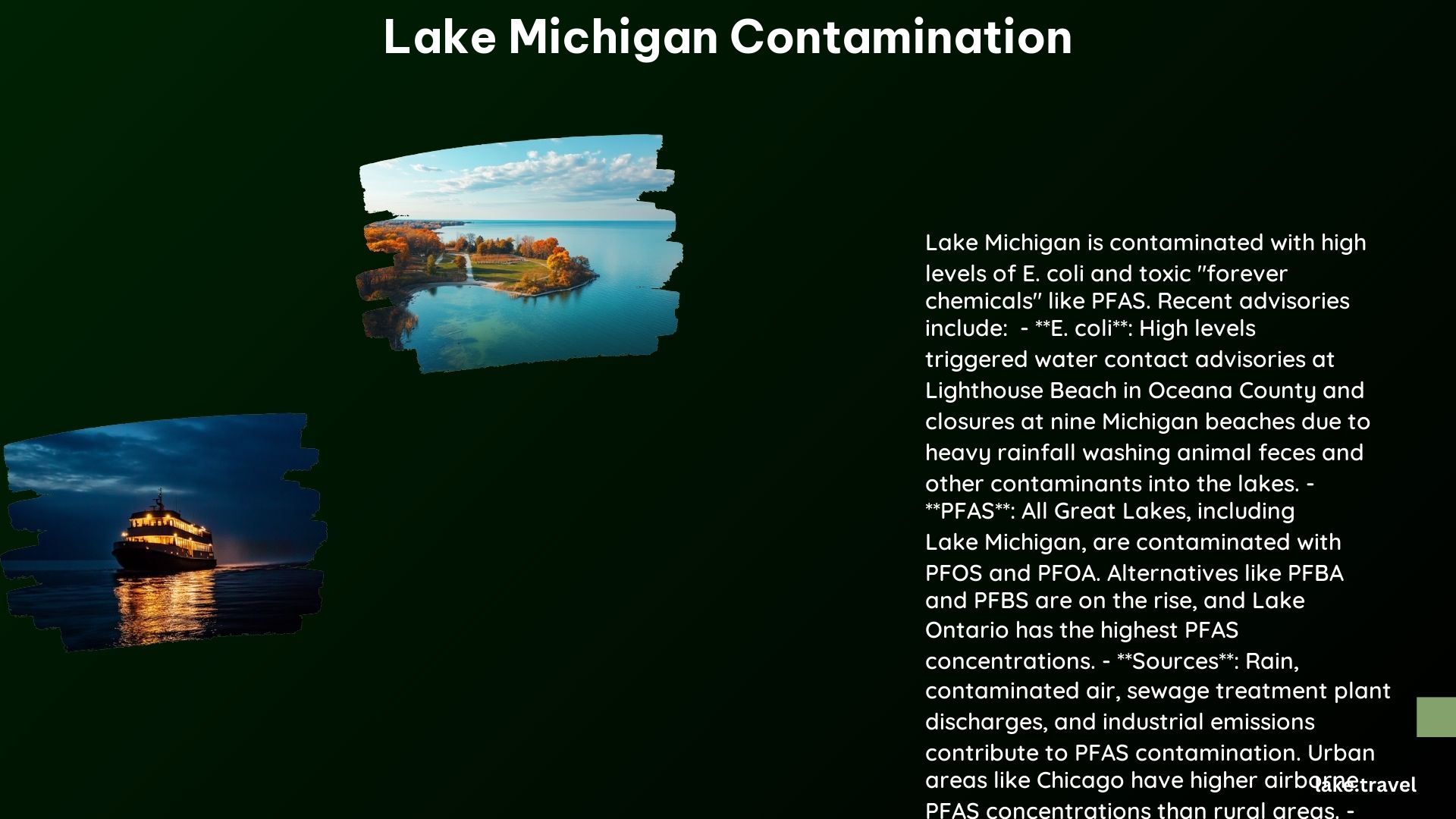 Lake Michigan Contamination