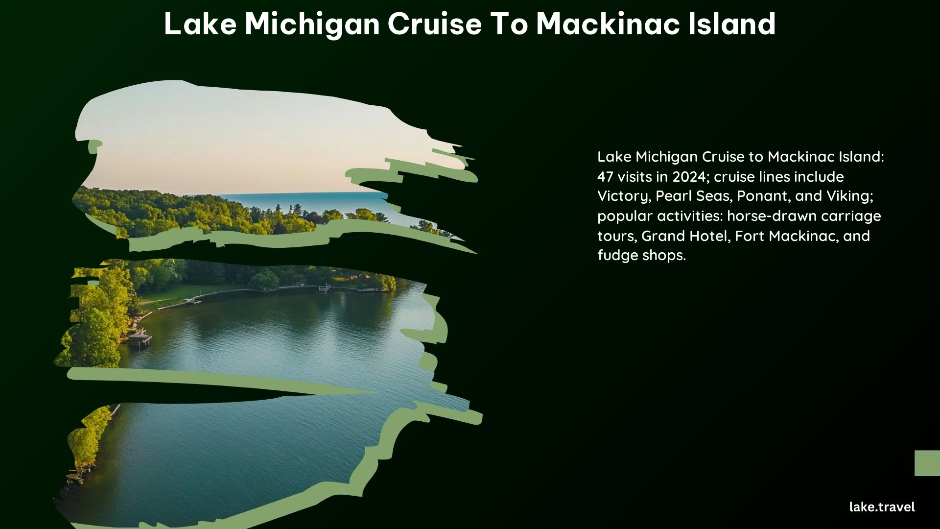 Lake Michigan Cruise to Mackinac Island