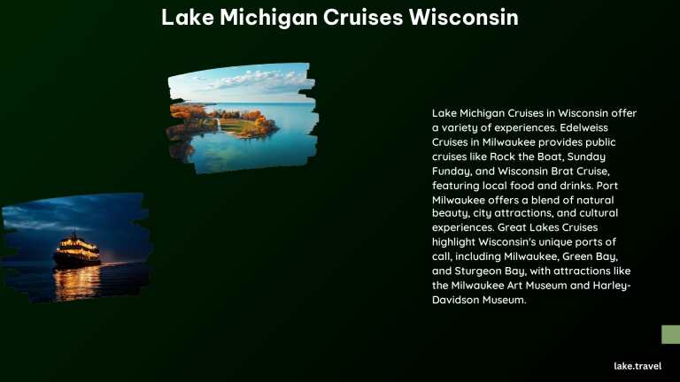 Lake Michigan Cruises Wisconsin