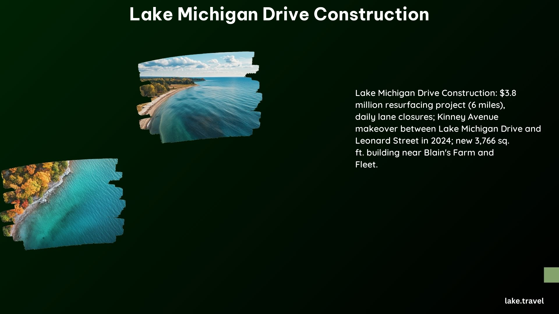 Lake Michigan Drive Construction