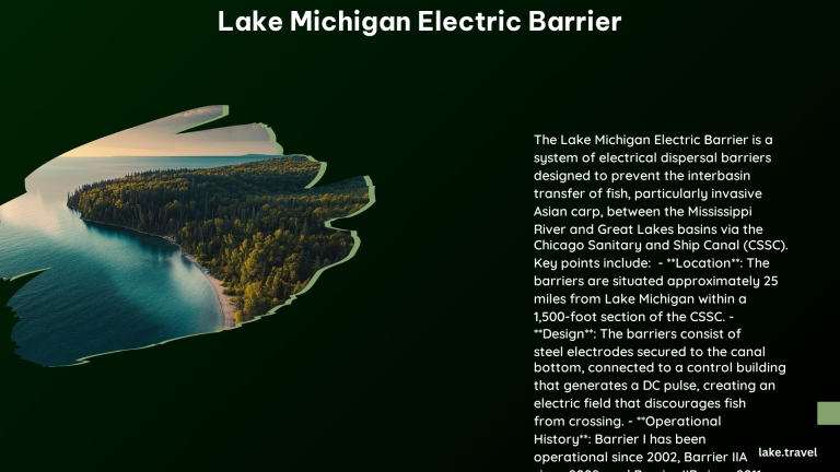 Lake Michigan Electric Barrier