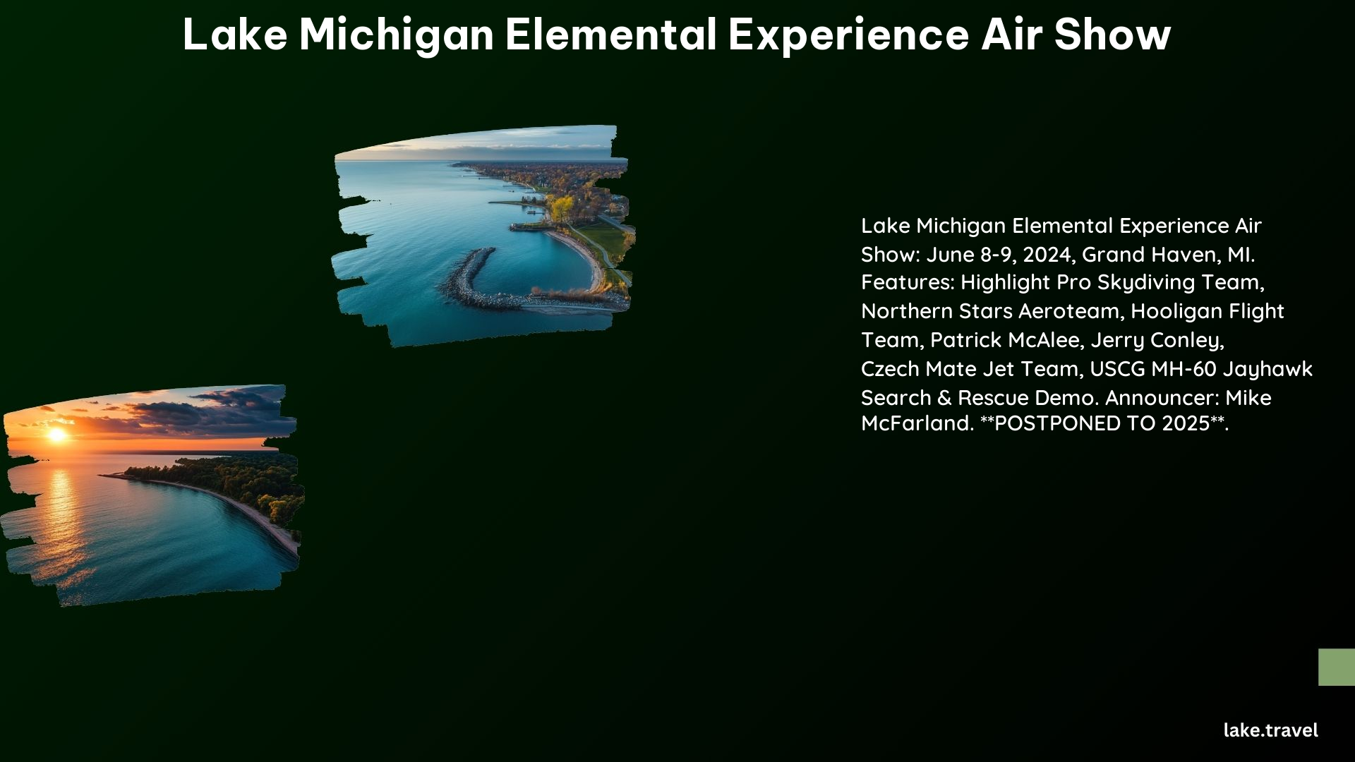 Lake Michigan Elemental Experience Air Show