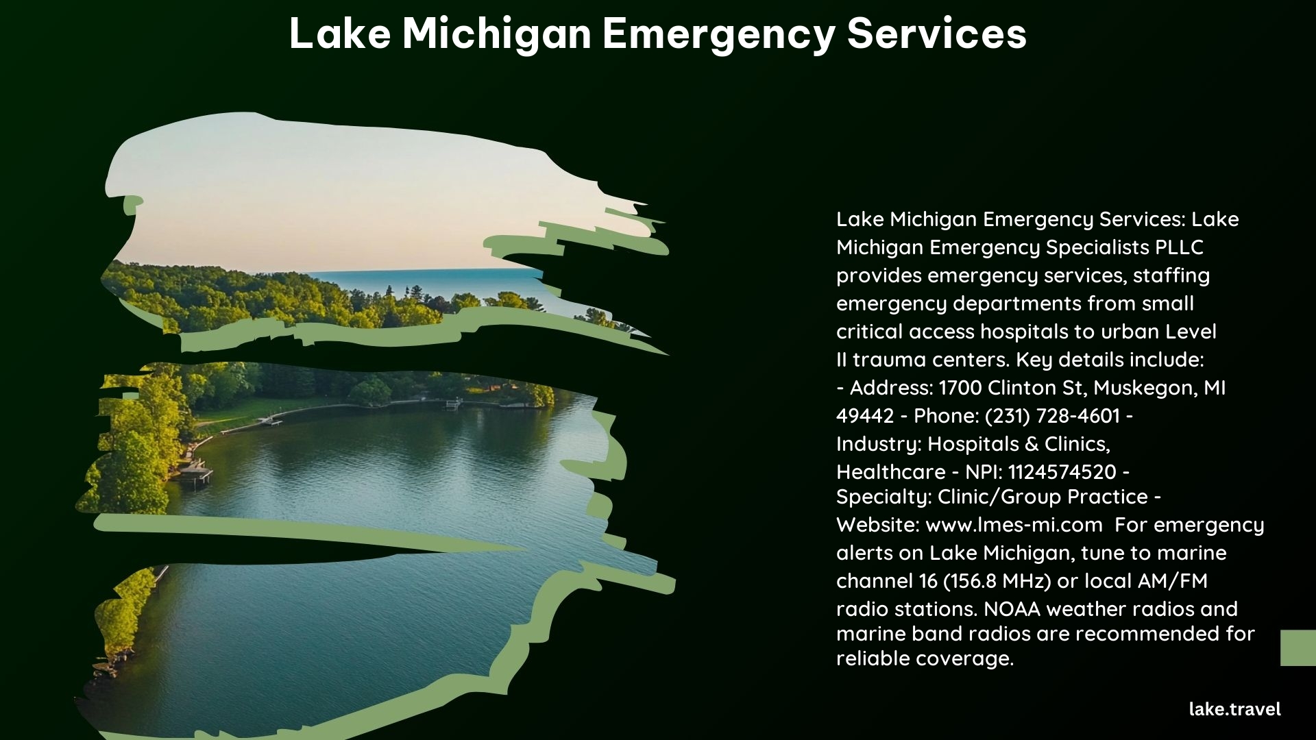 Lake Michigan Emergency Services