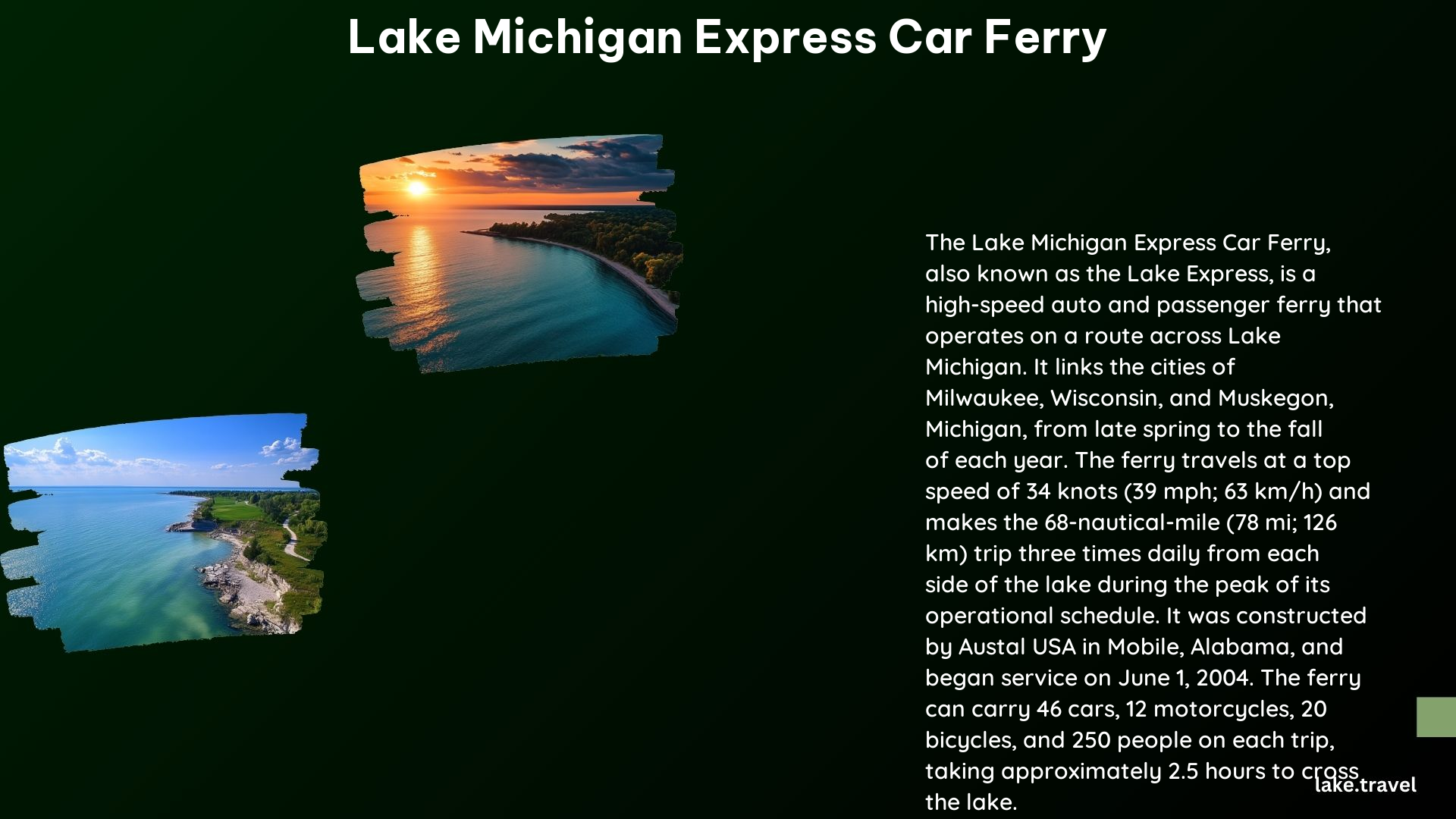 Lake Michigan Express Car Ferry