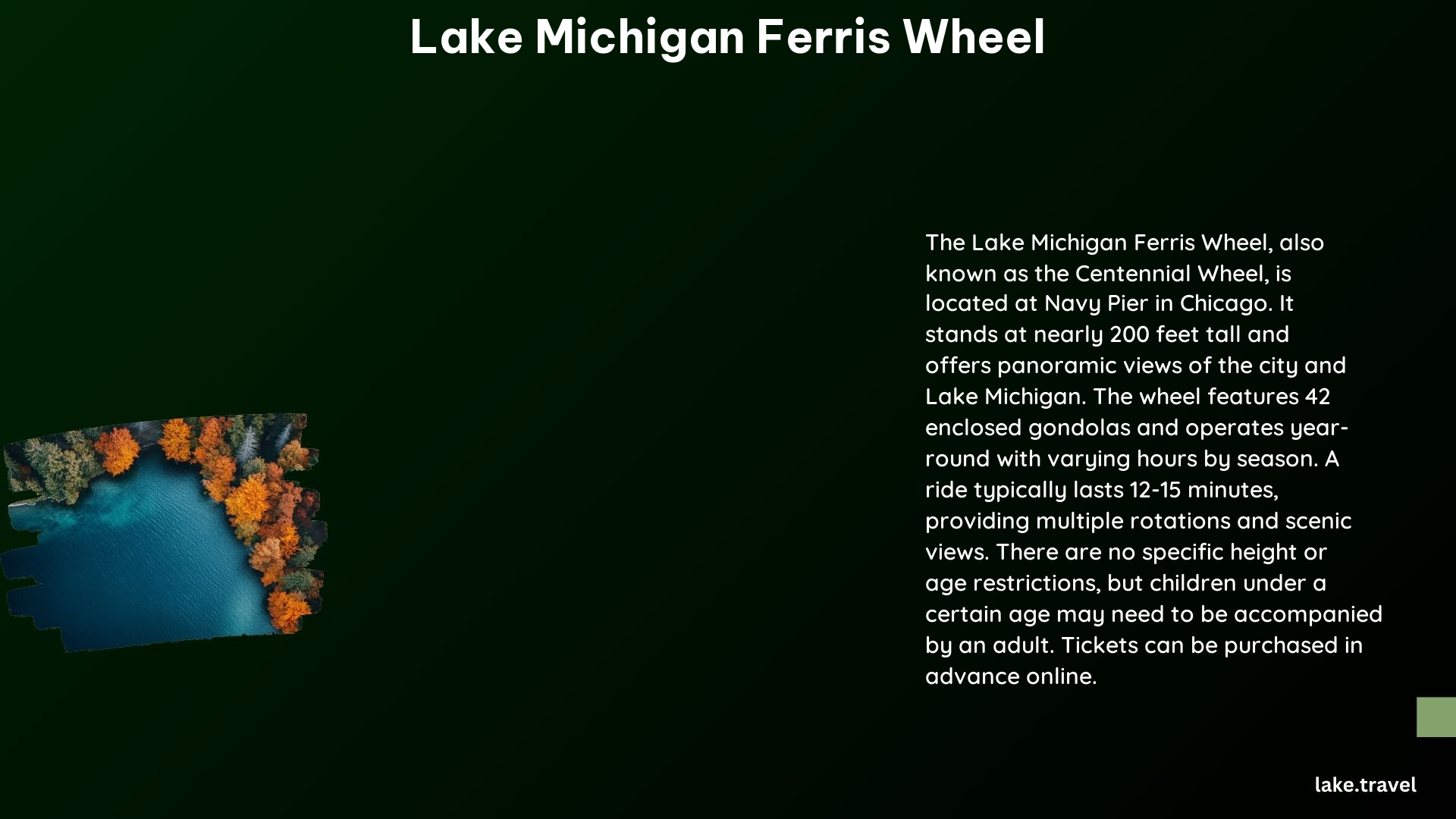 Lake Michigan Ferris Wheel