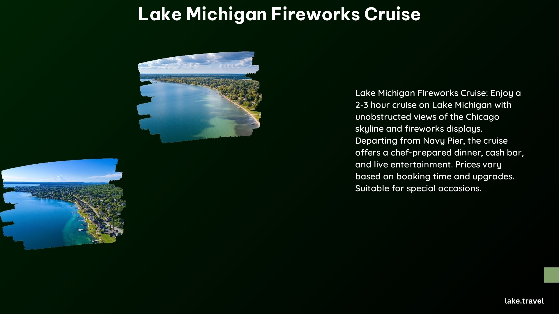 Lake Michigan Fireworks Cruise