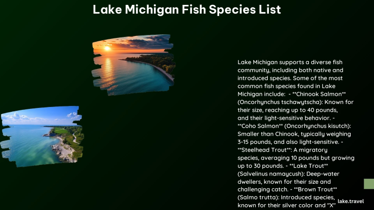 Lake Michigan Fish Species List