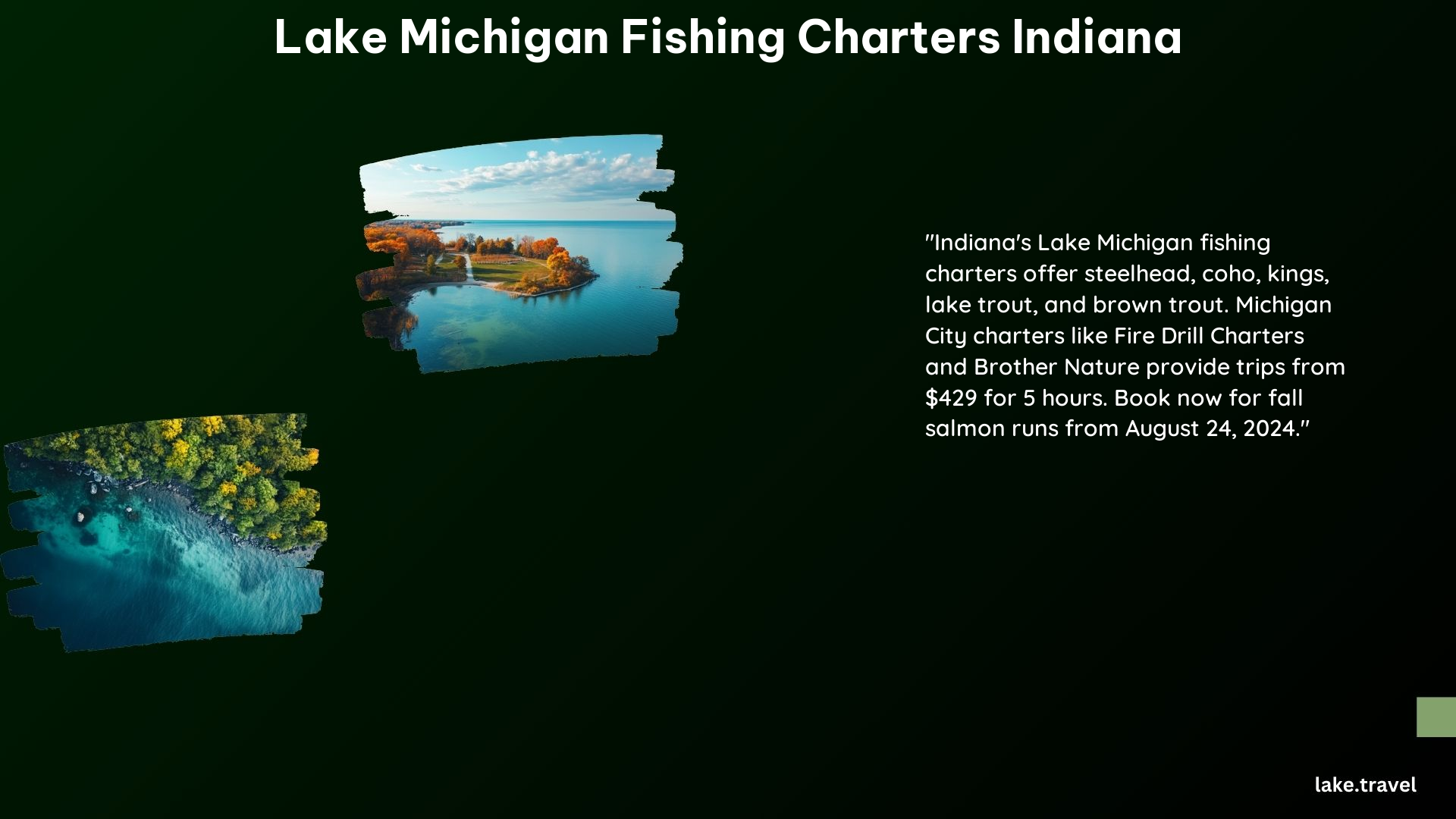 Lake Michigan Fishing Charters Indiana