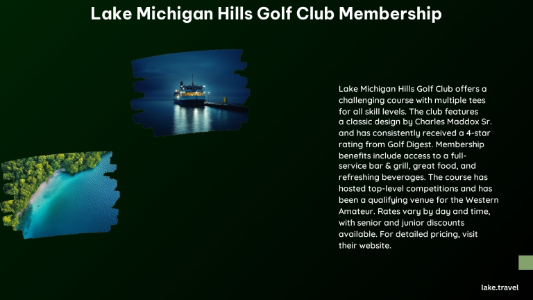 Lake Michigan Hills Golf Club Membership