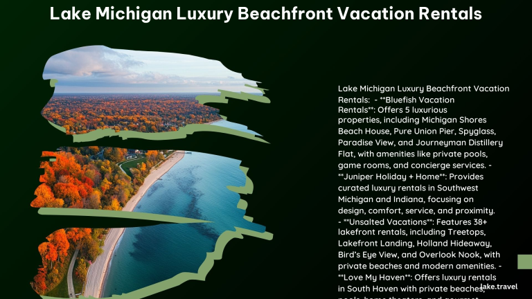 Lake Michigan Luxury Beachfront Vacation Rentals