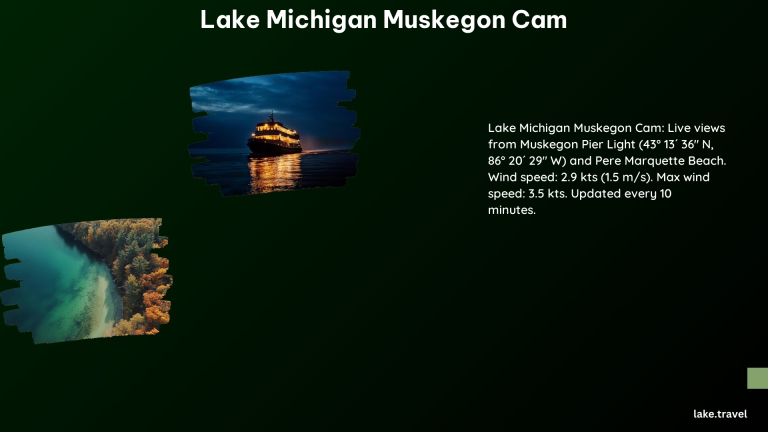 Lake Michigan Muskegon Cam