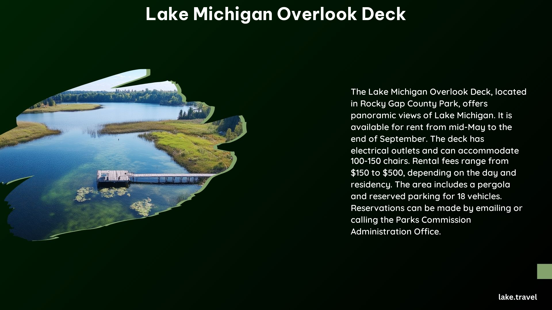 Lake Michigan Overlook Deck