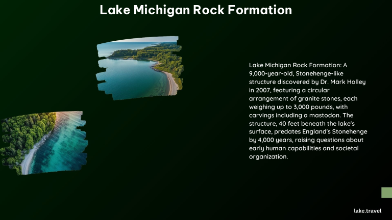 Lake Michigan Rock Formation