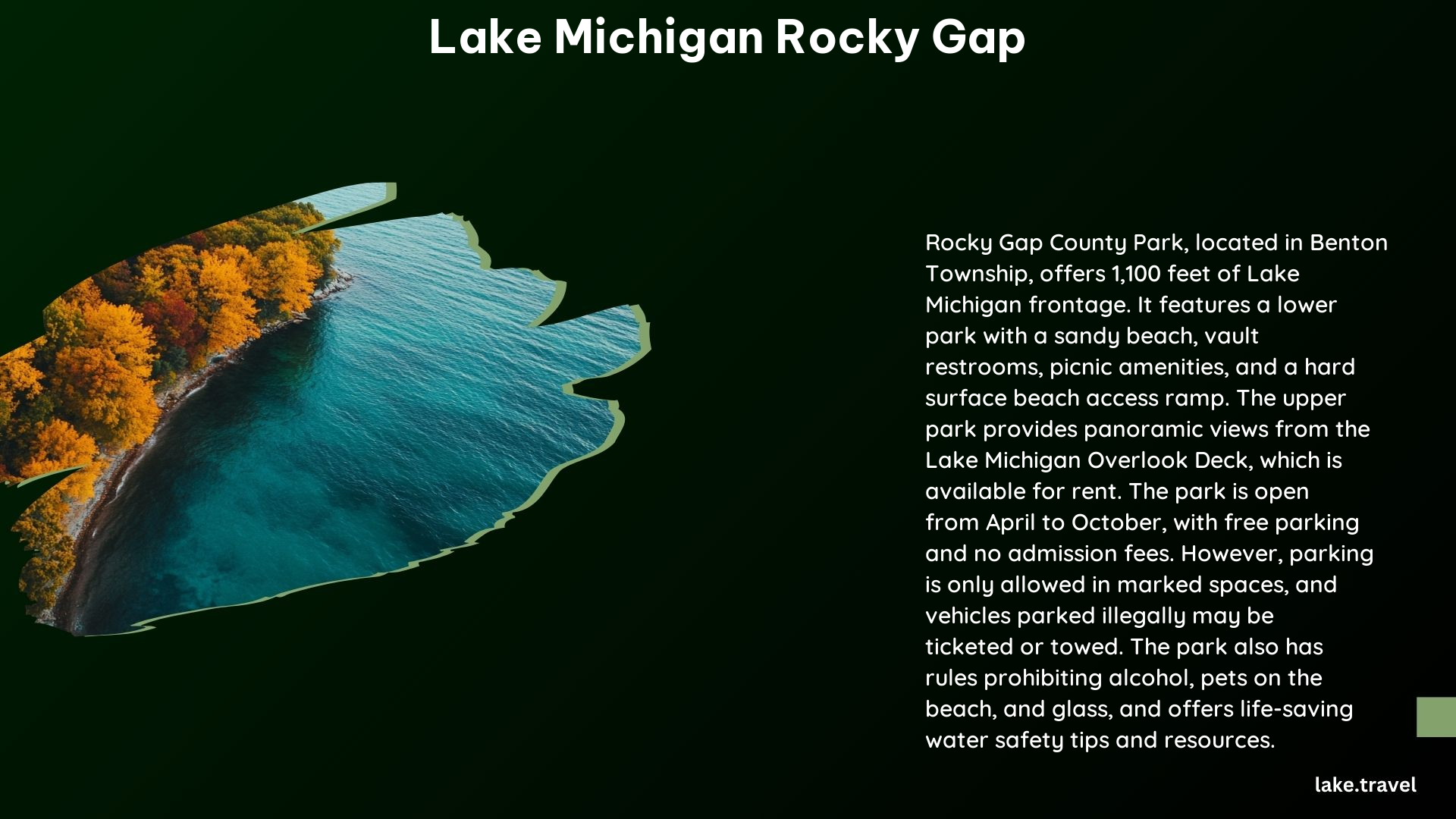 Lake Michigan Rocky Gap