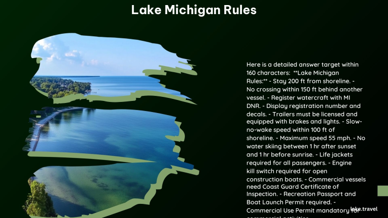 Lake Michigan Rules