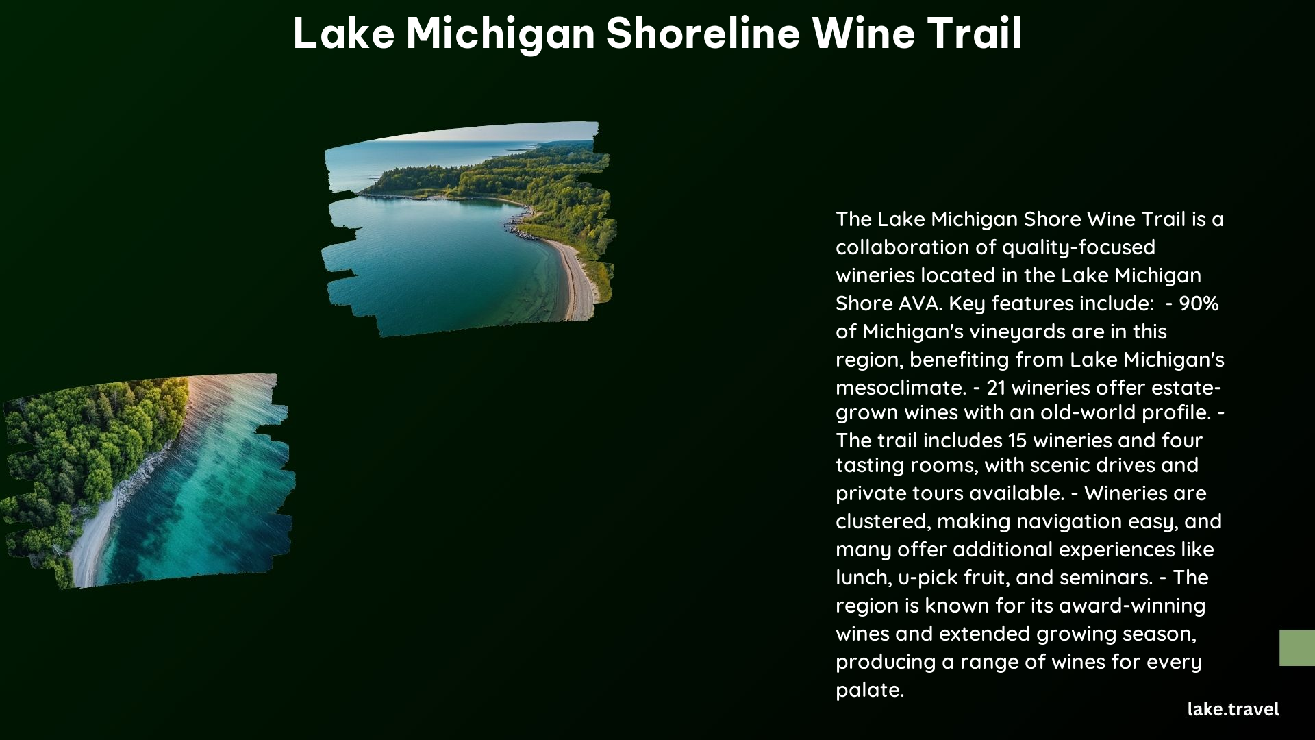 Lake Michigan Shoreline Wine Trail