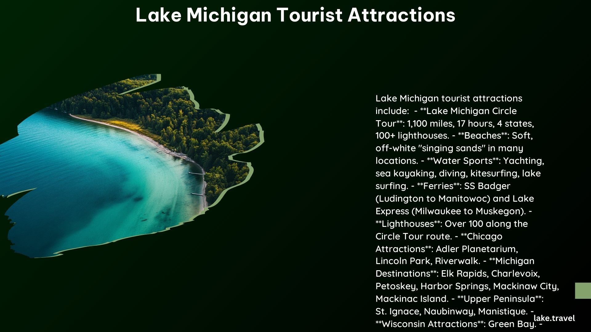 Lake Michigan Tourist Attractions