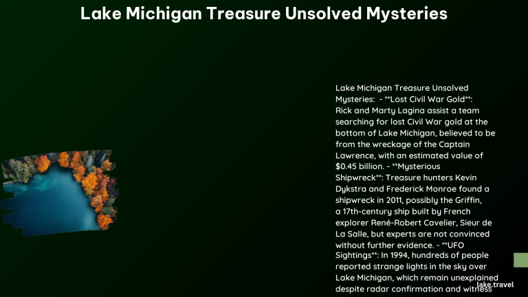 Lake Michigan Treasure Unsolved Mysteries