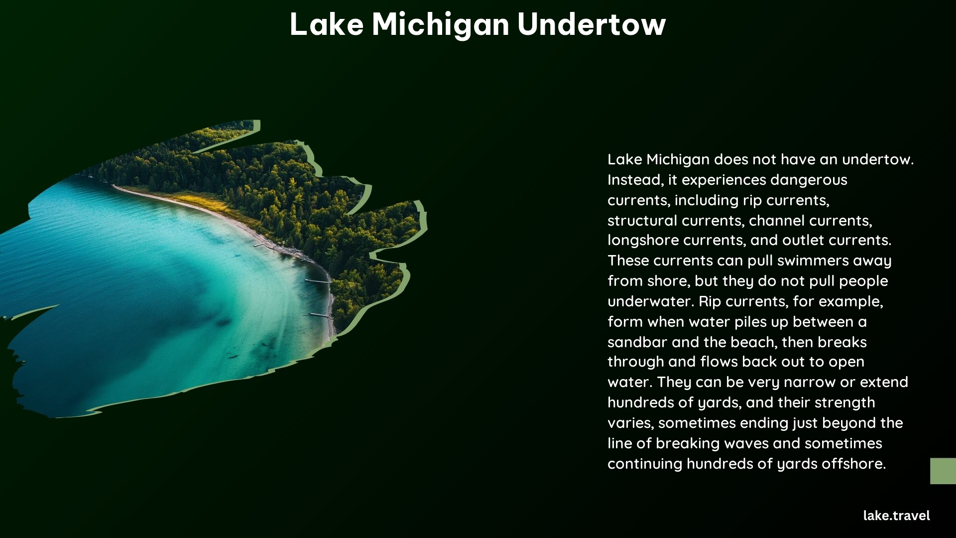 Lake Michigan Undertow