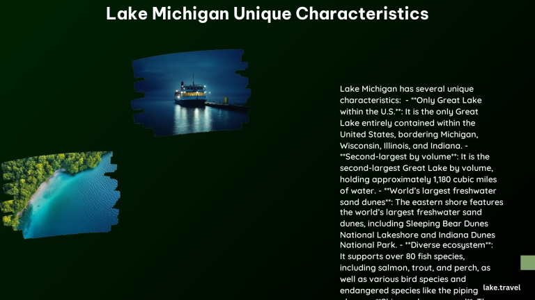 Lake Michigan Unique Characteristics