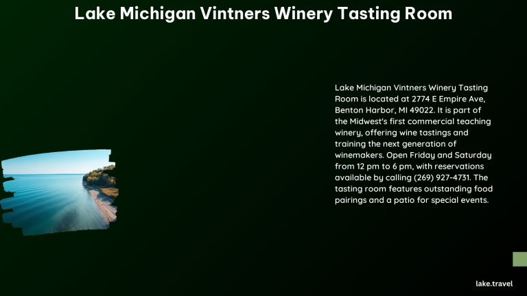 Lake Michigan Vintners Winery Tasting Room