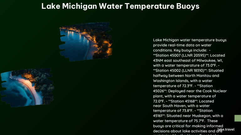 Lake Michigan Water Temperature Buoys