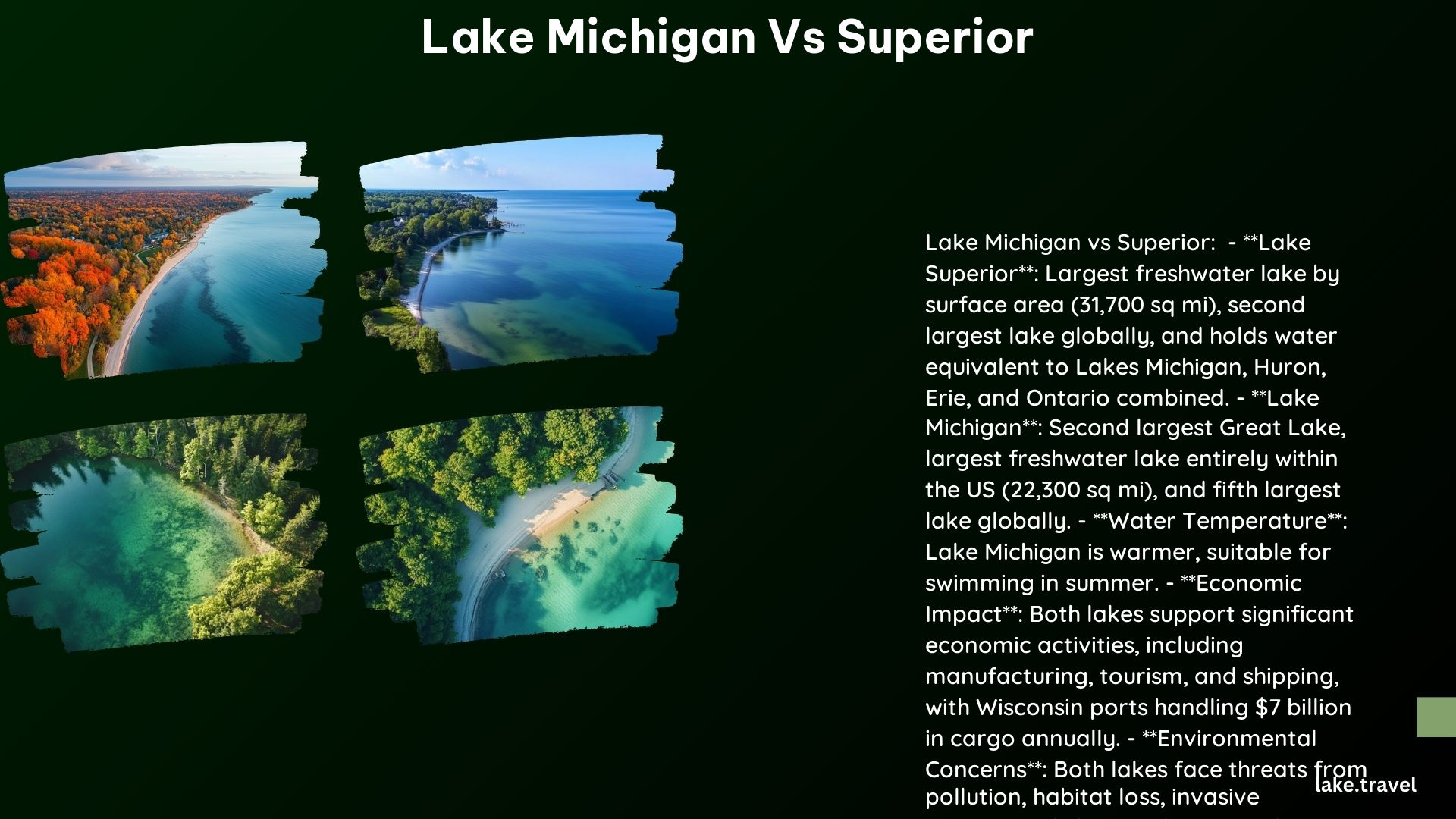 Lake Michigan vs Superior