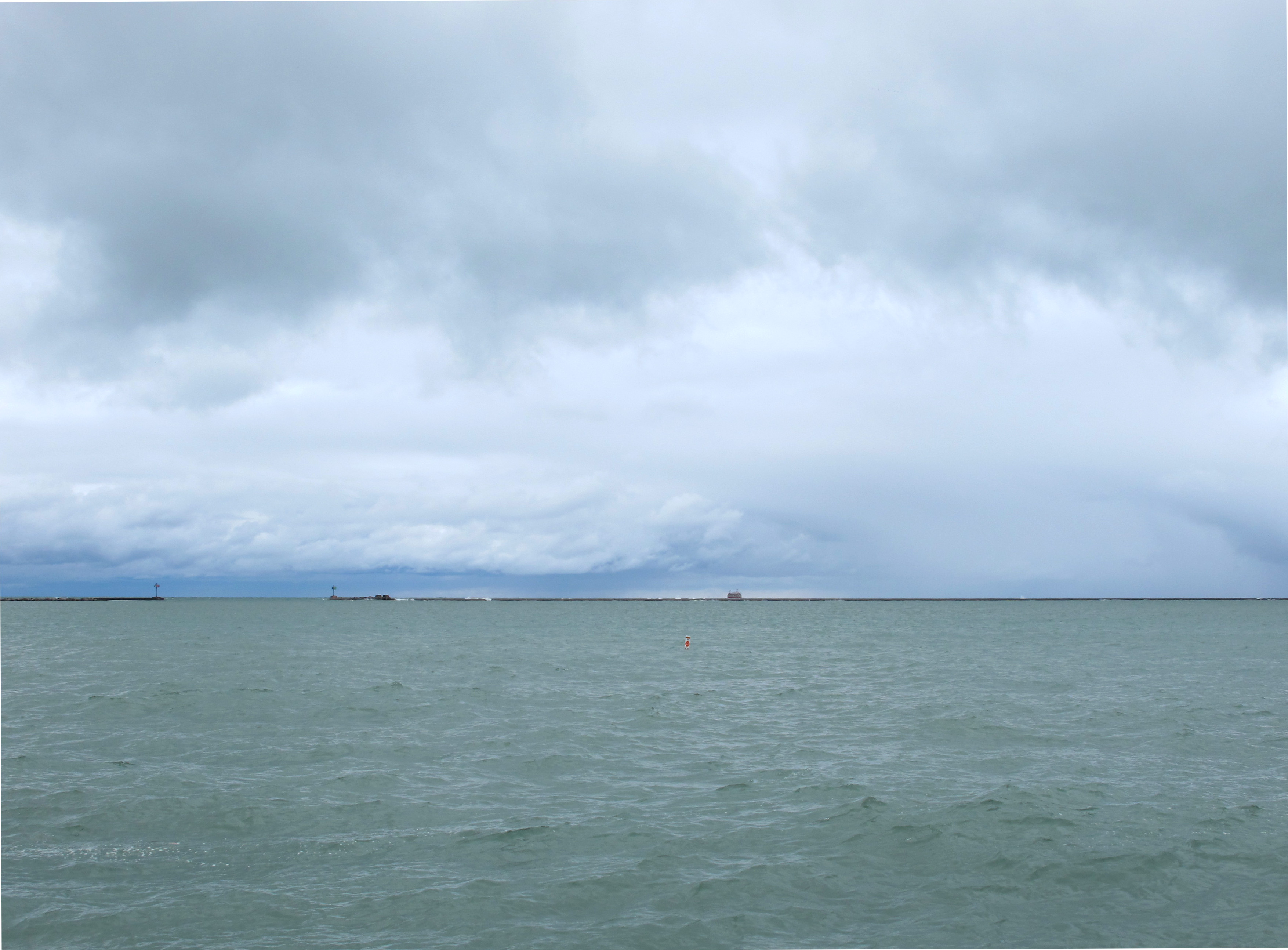 Lake Michigan at Manistee Campground