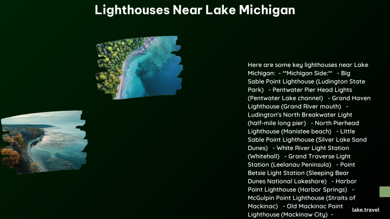 Lighthouses Near Lake Michigan