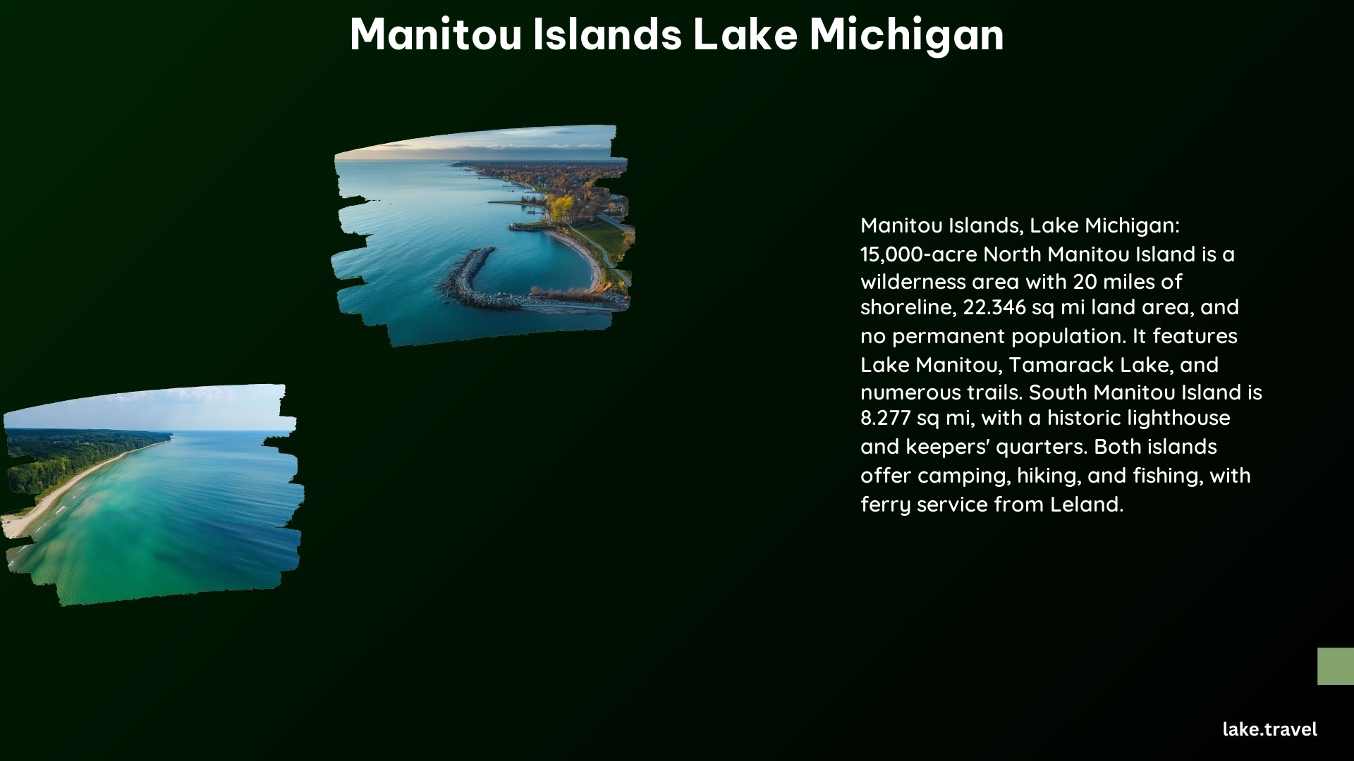 Manitou Islands Lake Michigan