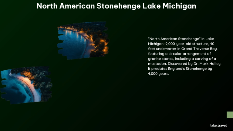 North American Stonehenge Lake Michigan