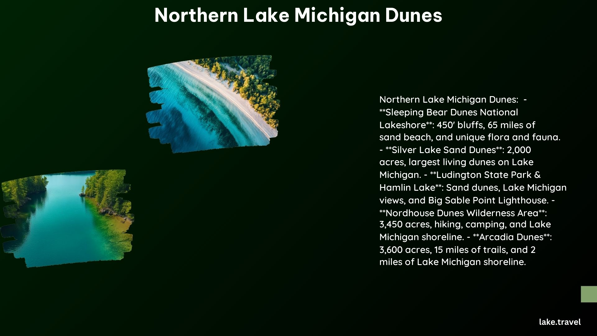 Northern Lake Michigan Dunes