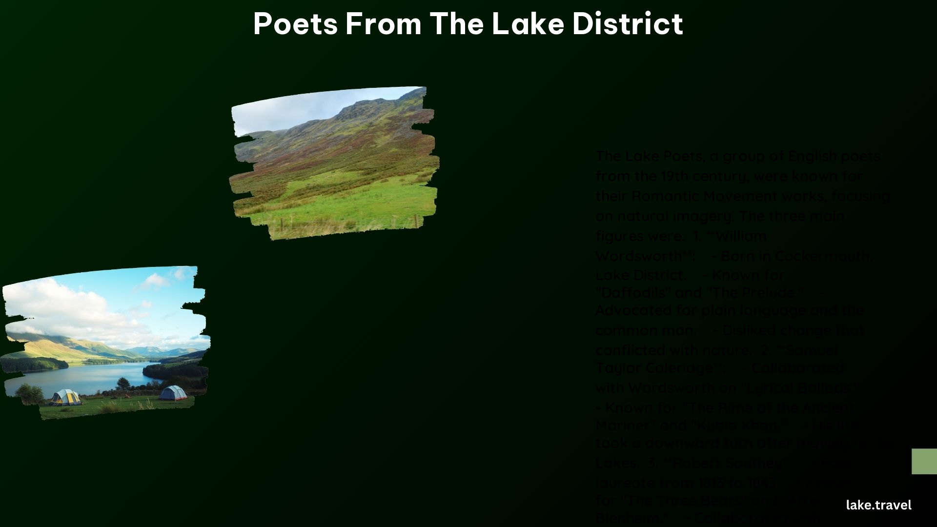 Poets From the Lake District