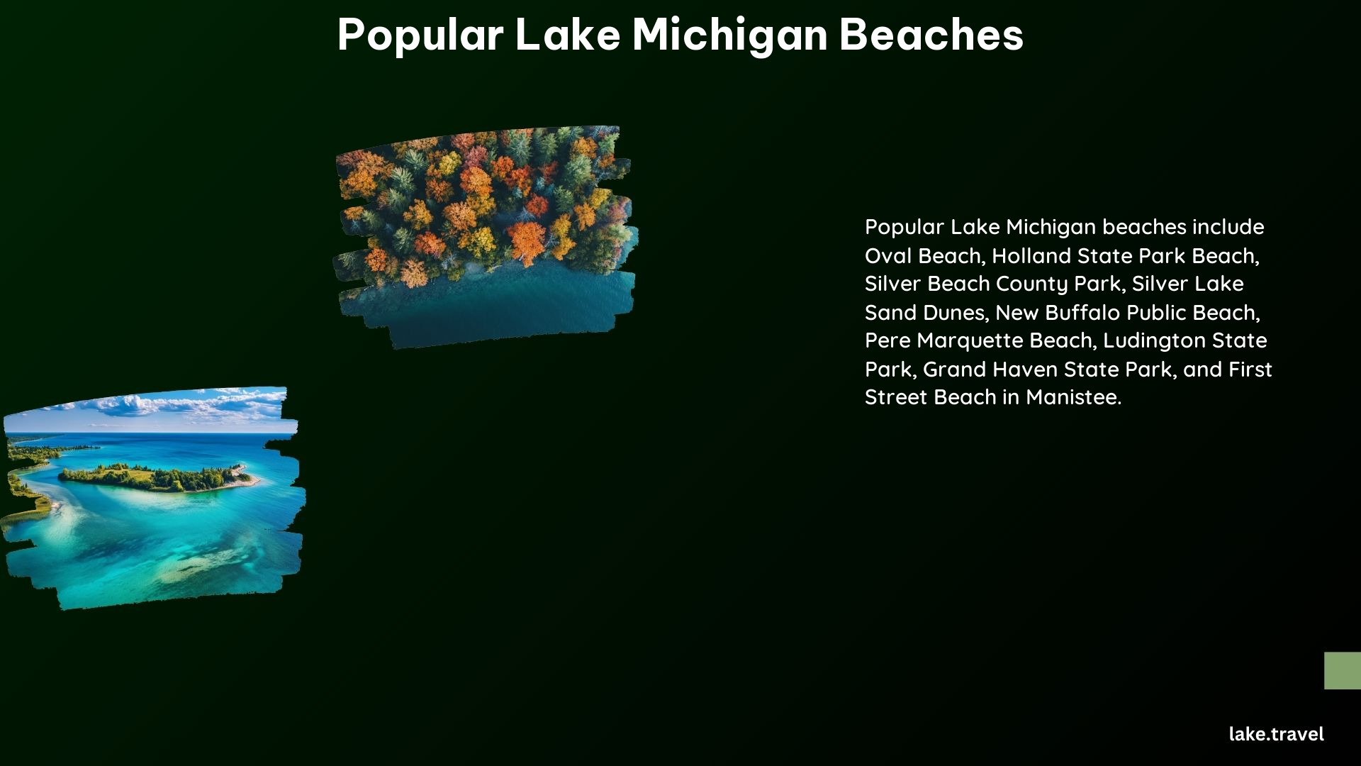 Popular Lake Michigan Beaches